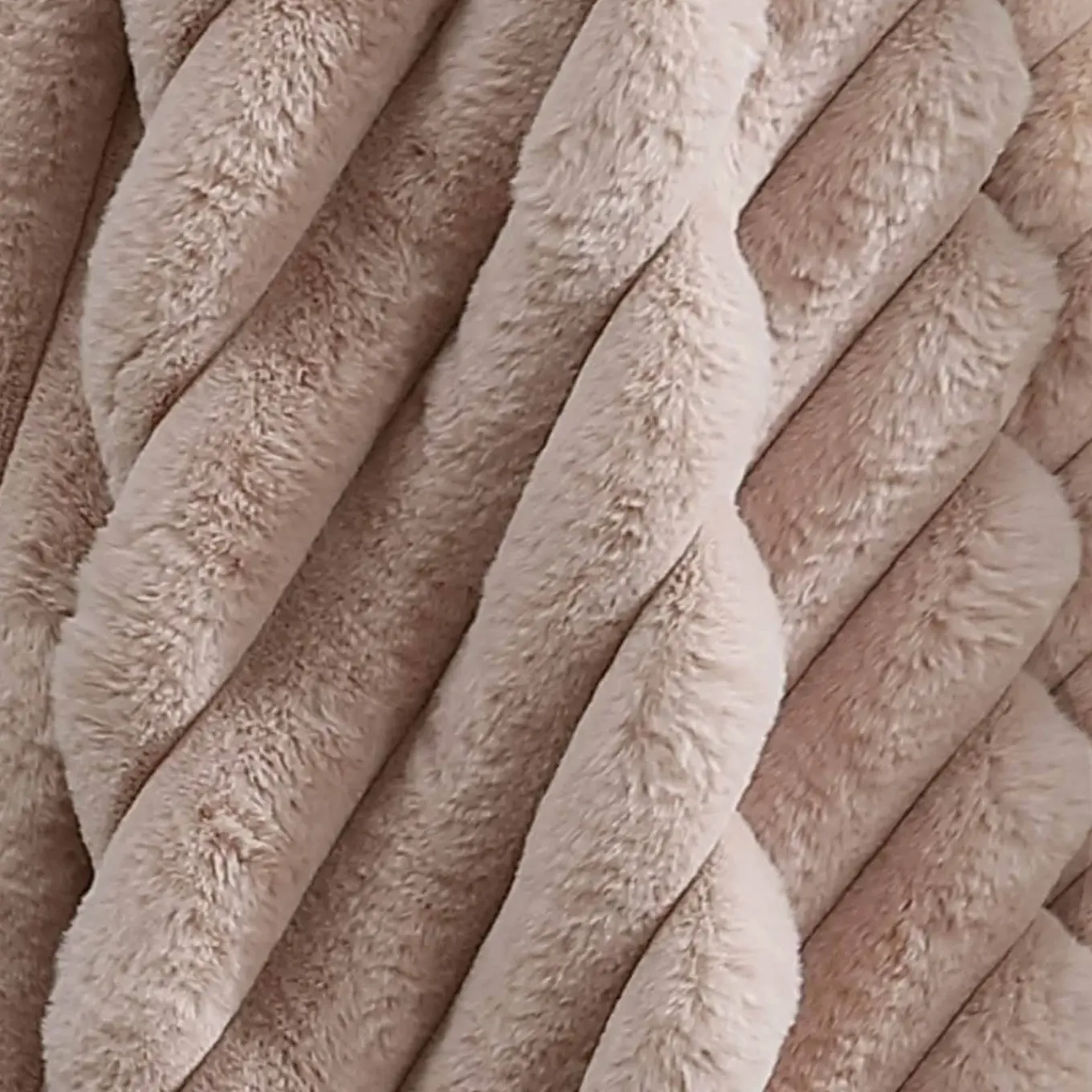 Cottontail Blush Throw Blanket