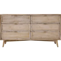 Crosby California King Bed, Dresser, Mirror, Nightstand