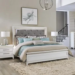 Danica Eastern King Bed with Lights