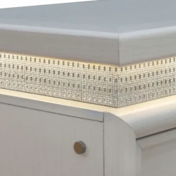 Danica Nightstand with Lights
