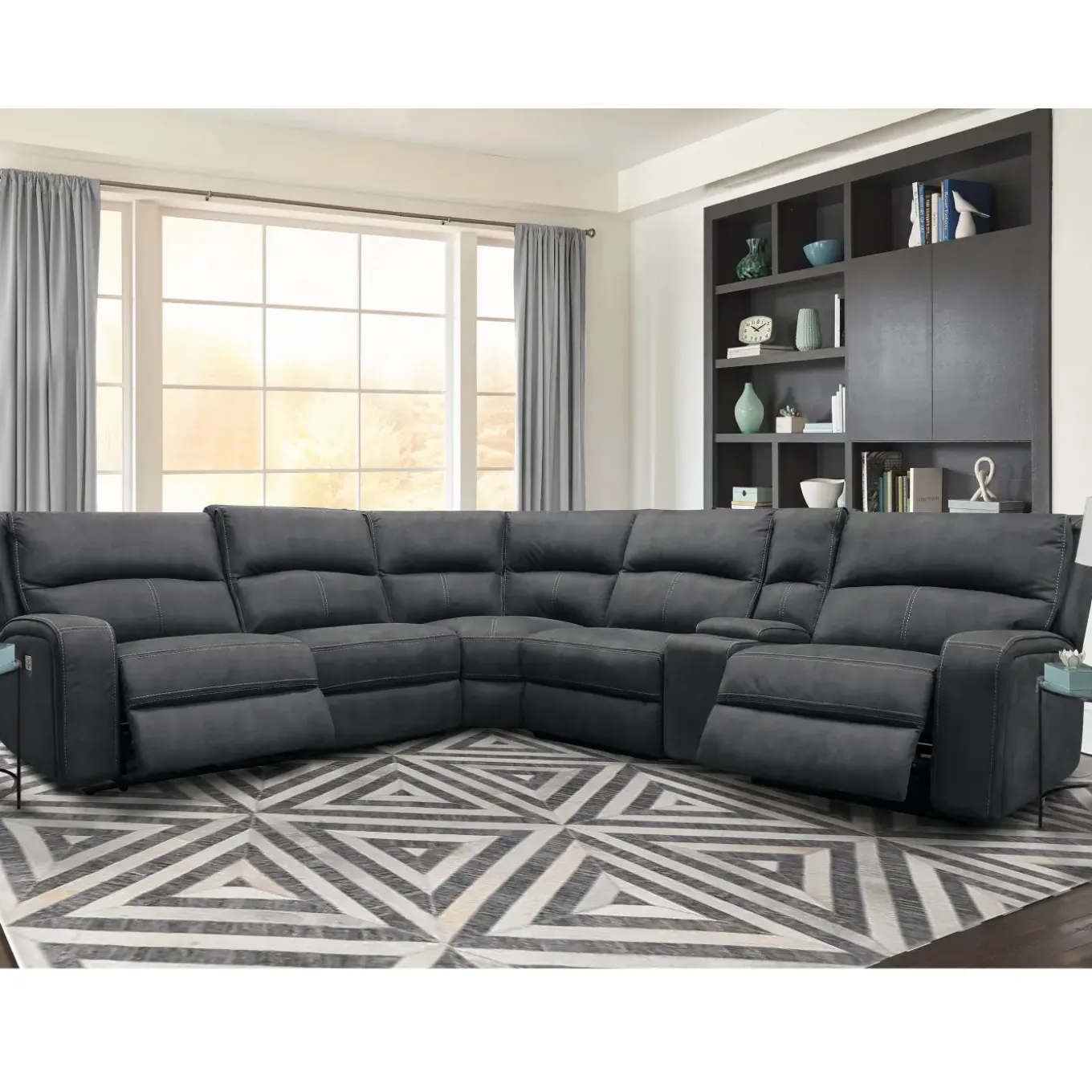 Dawson 6pc Power Reclining Sectional