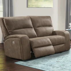 Dawson Power Loveseat With USB Ports