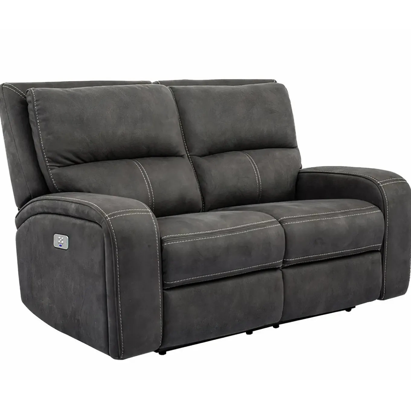 Dawson Power Loveseat With USB Ports