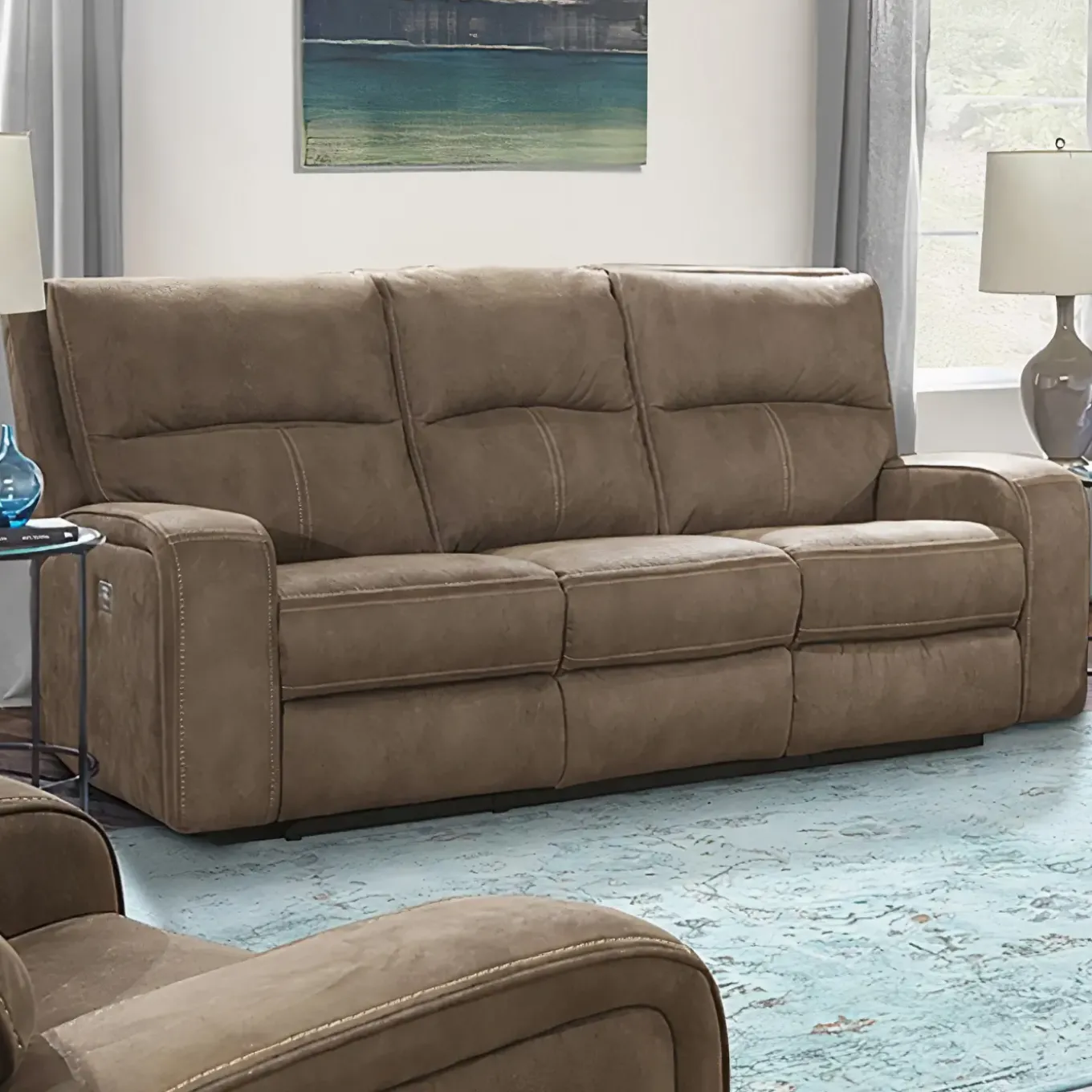 Dawson Power Sofa With USB Ports