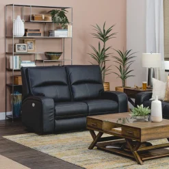 Dawson Reclining Living Room Black