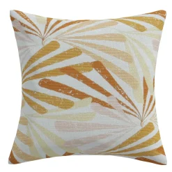 20" Diamond Palm Orangina Outdoor Pillow