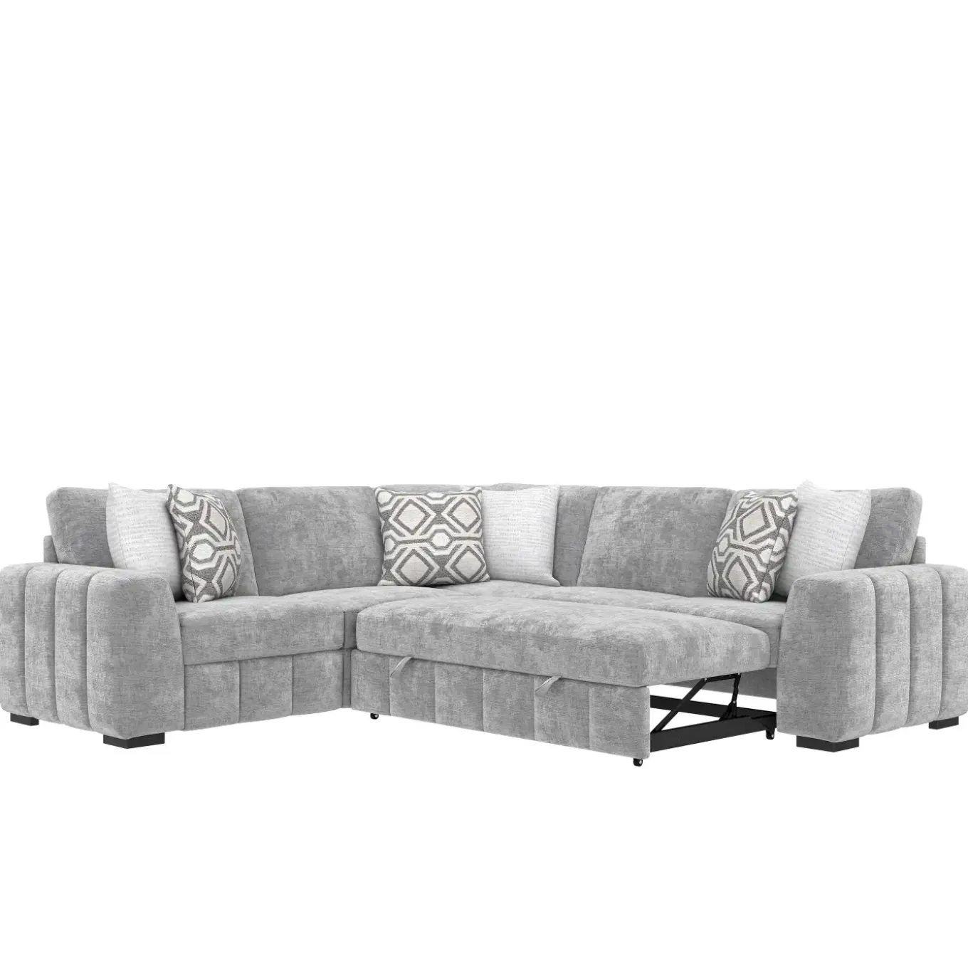 Dreamscape 3pc Sectional with Right Pop Up Sleeper