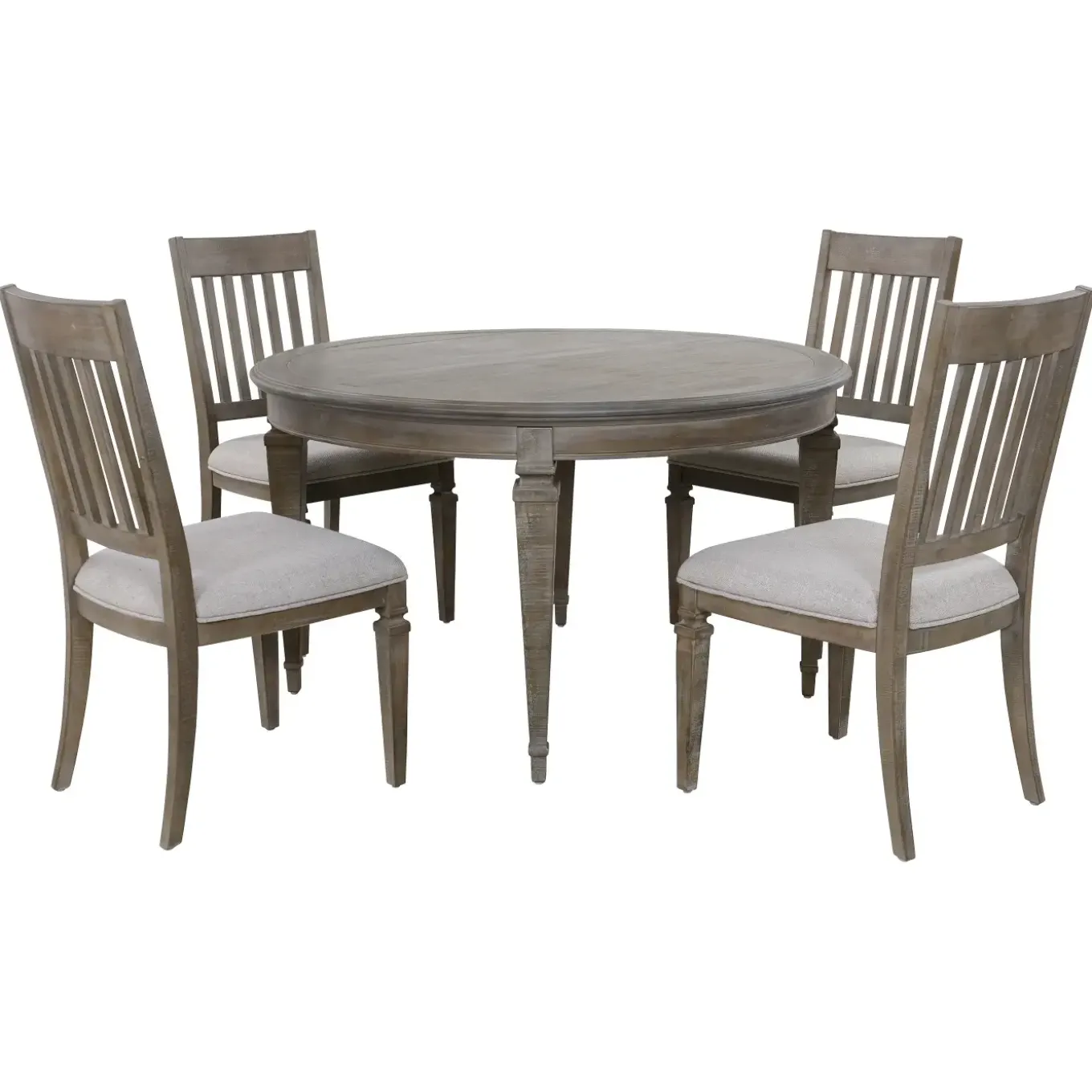 East Bay Round Dining Set Gray