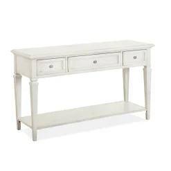 East Bay White Sofa Table