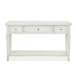 East Bay White Sofa Table