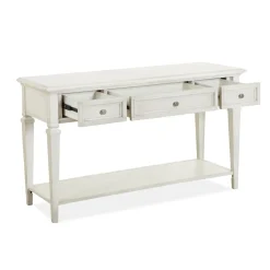 East Bay White Sofa Table