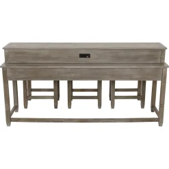 Elise Console Table & 3 Stools