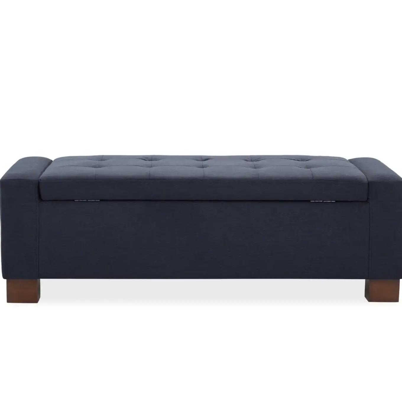 Emmie Navy Storage Bench