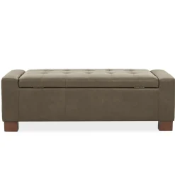Emmie Slate Storage Bench
