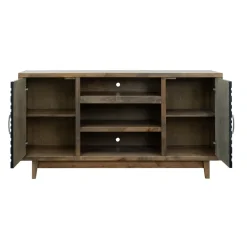 Everett 66 Inch Console with 2 Piers