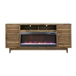 Everett 77 Inch Fireplace Console