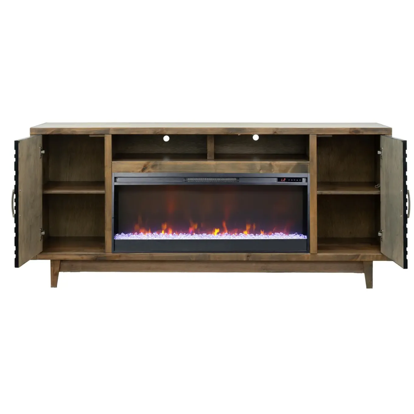 Everett 77 Inch Fireplace Console
