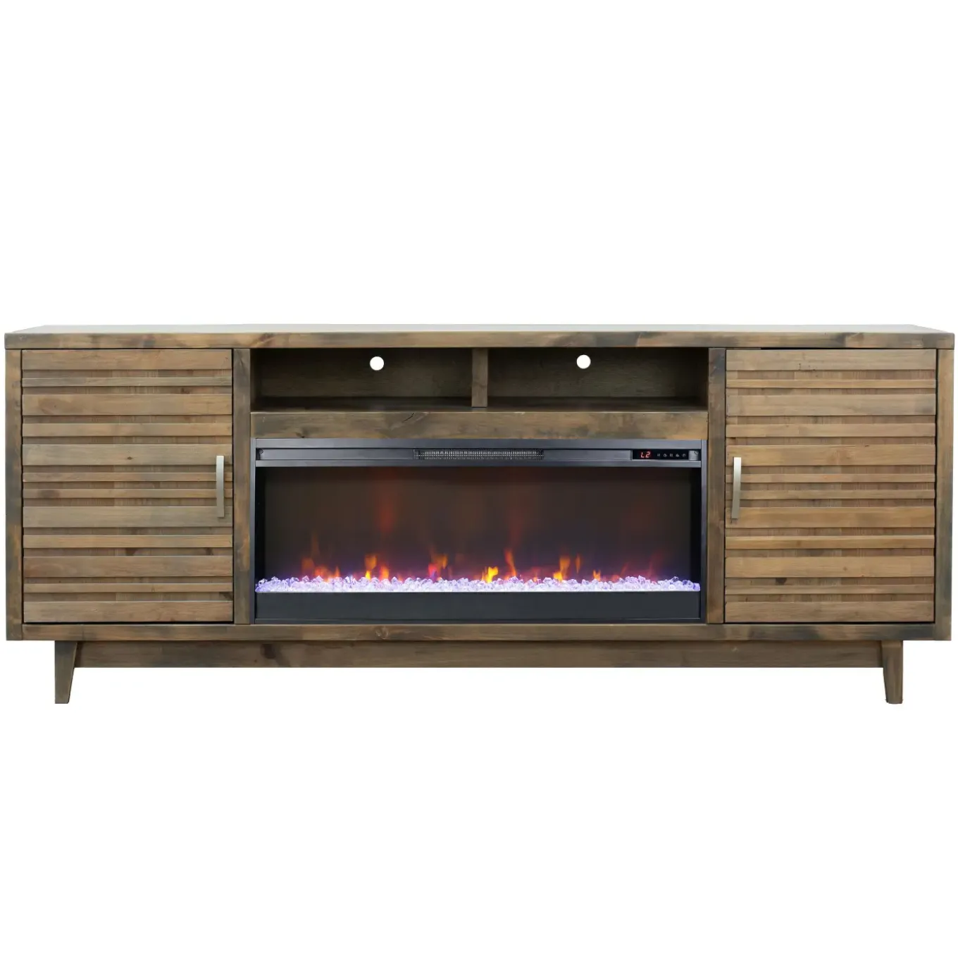 Everett 87 Inch Fireplace Console