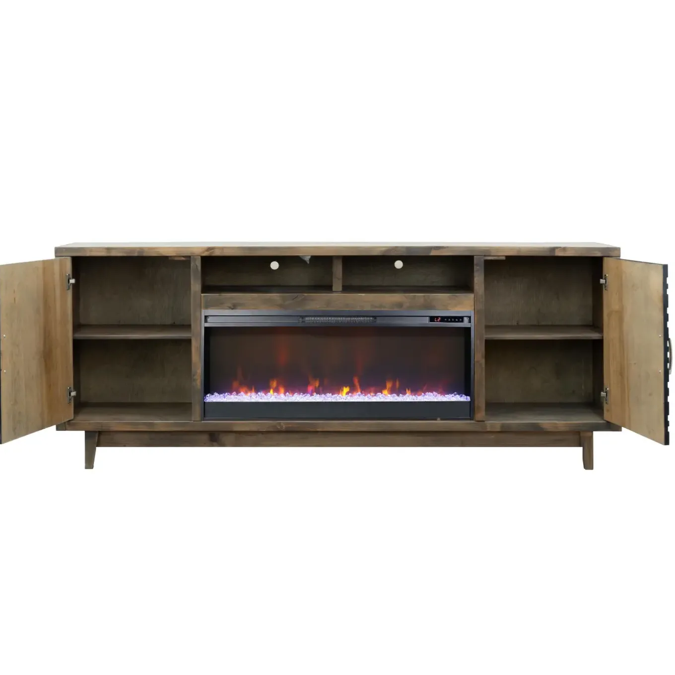 Everett 87 Inch Fireplace Console