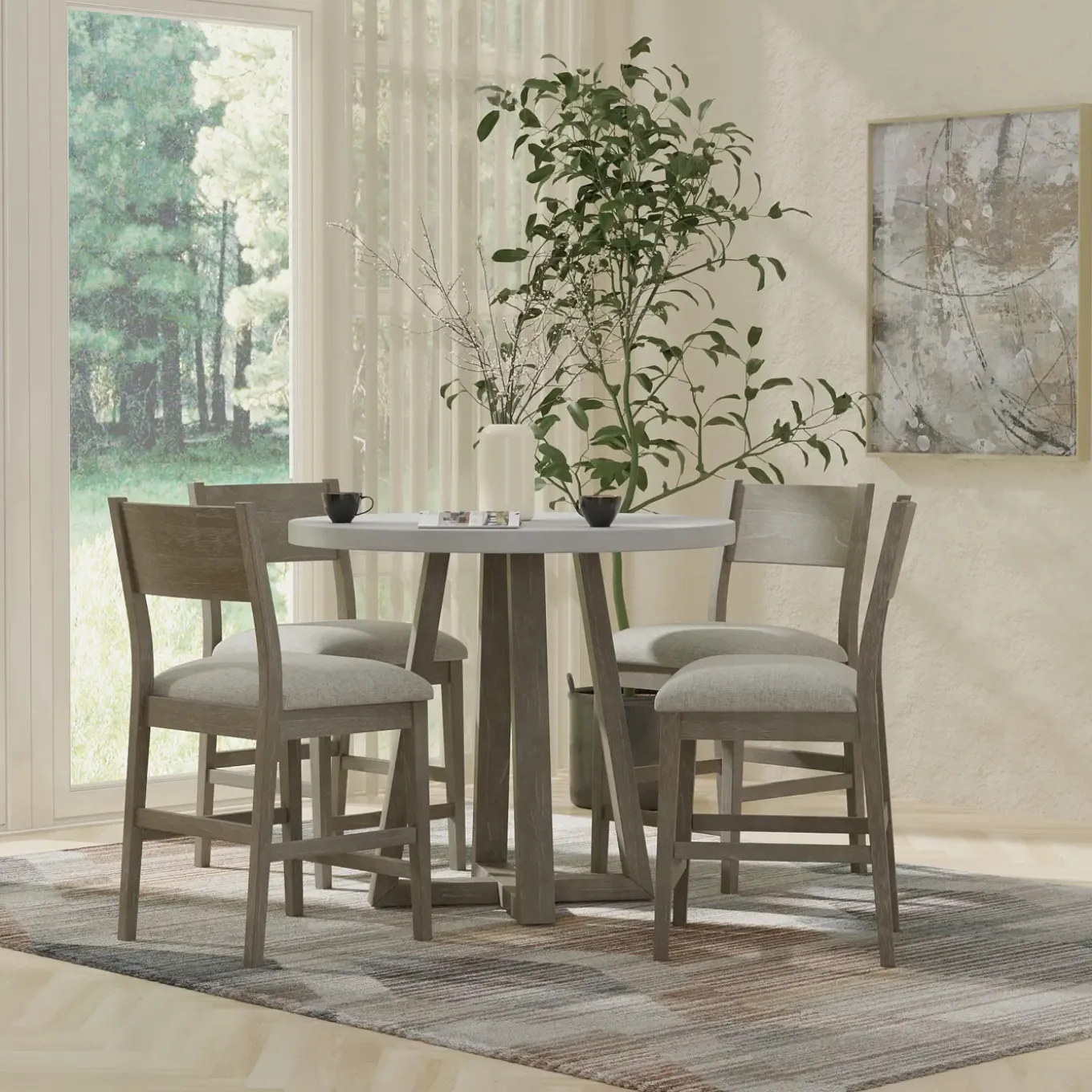Fallon Round Counter Set-New!