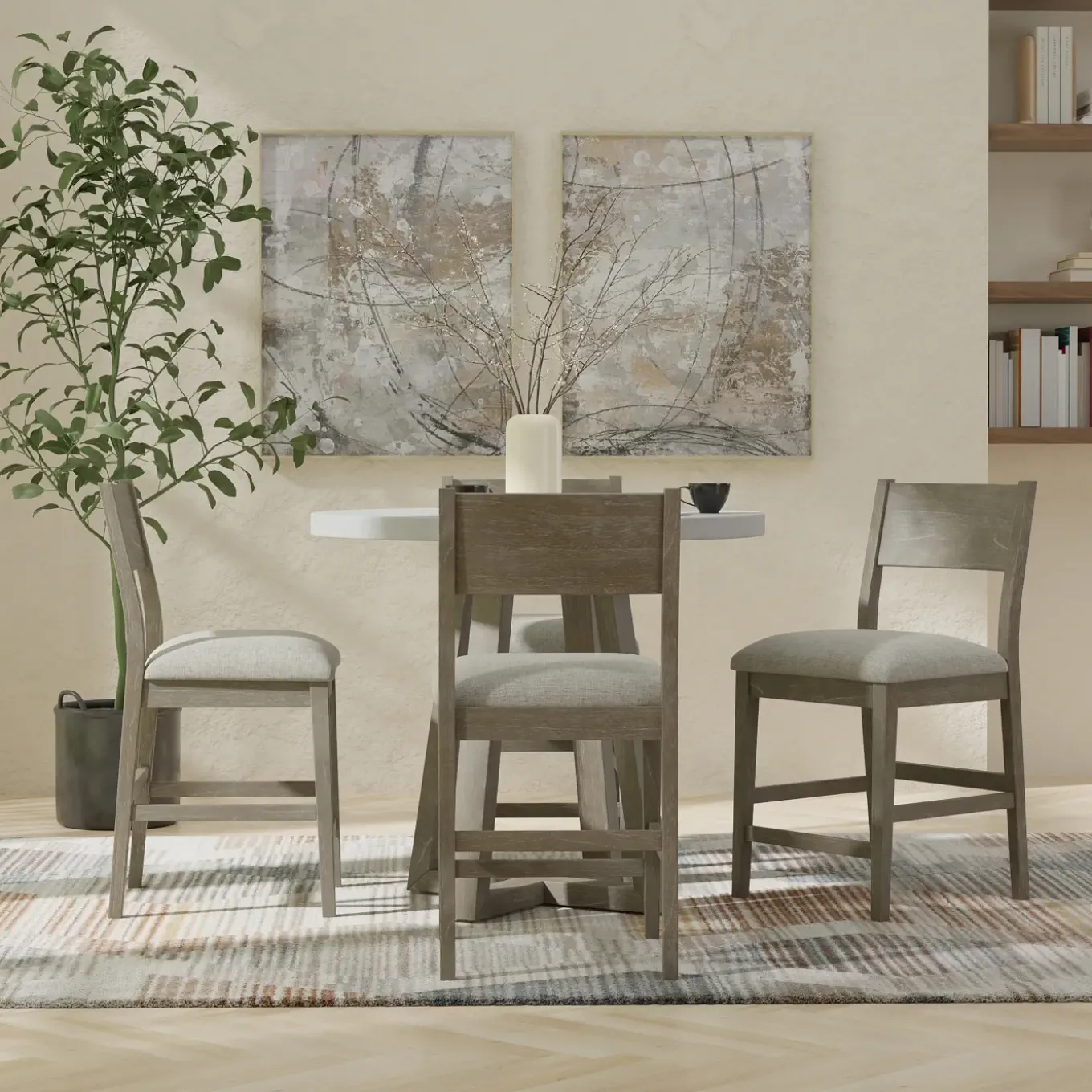 Fallon Round Counter Set-New!