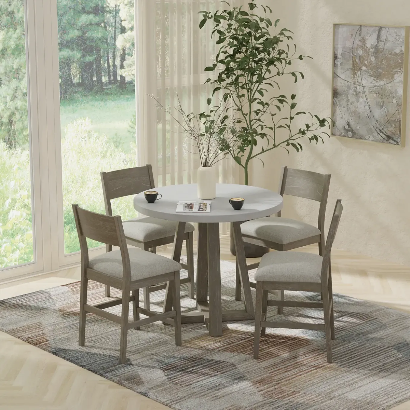 Fallon Round Counter Set-New!