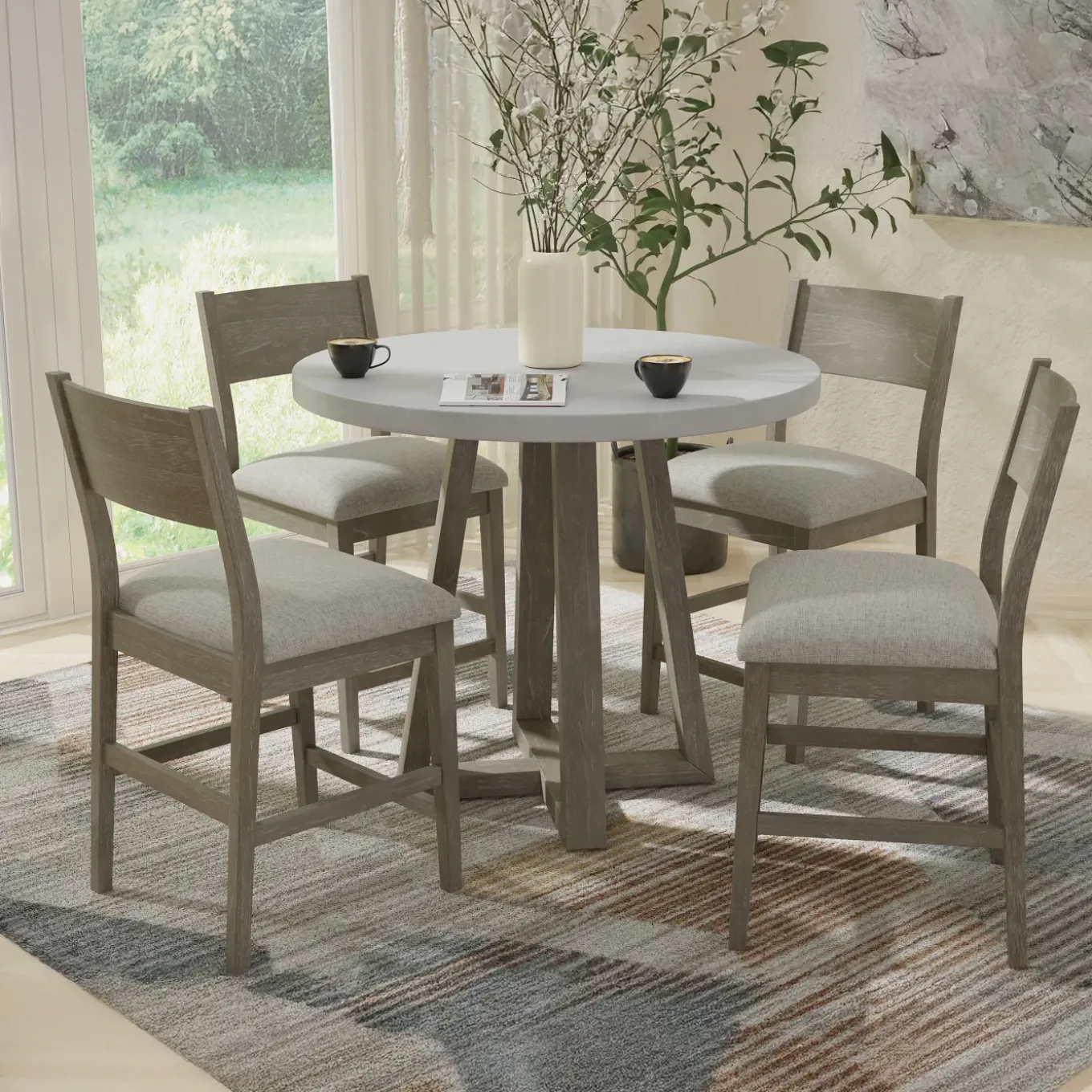 Fallon Round Counter Set-New!