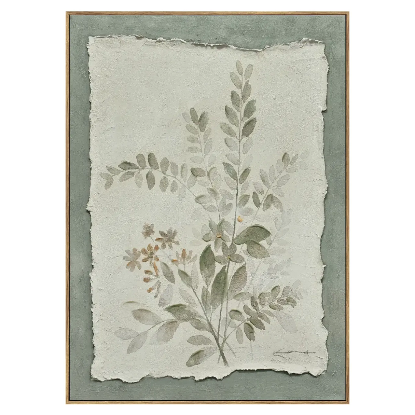 Flowers on Paper 2 Wall Art