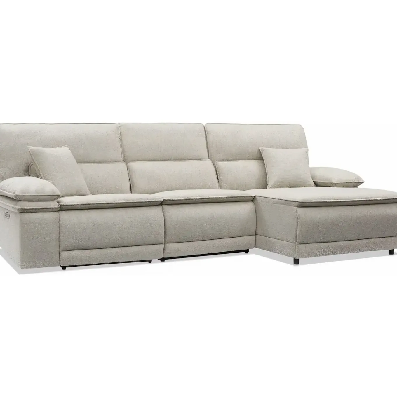 Goliath 3pc Power Sofa Right Arm Facing Chaise