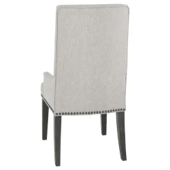 Hacienda Charcoal 6pc Dining Set: Table, 2 Arm Chairs, 2 Side Chairs and Bench