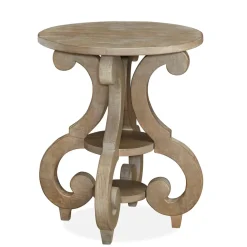Hacienda Light Round Accent Table