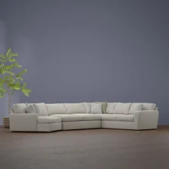 Harley 3pc Left Cuddler Sleeper Sectional