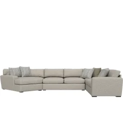 Harley 3pc Left Cuddler Sleeper Sectional