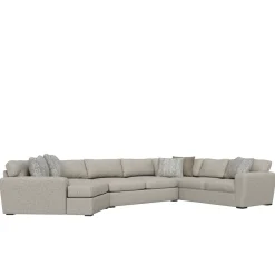 Harley 3pc Left Cuddler Sleeper Sectional