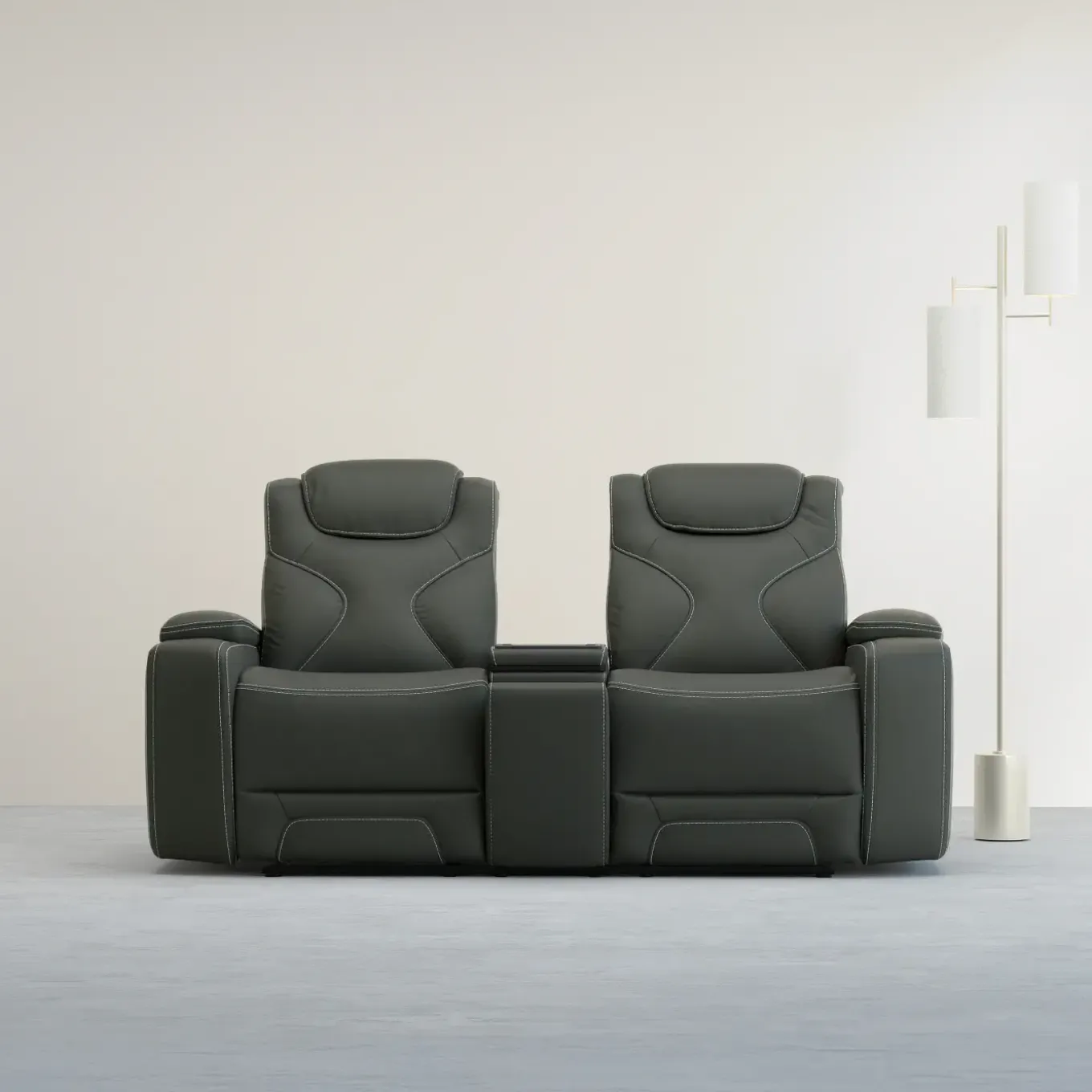 Jet Zero G Power Loveseat with Power Headrest & Power Cooler