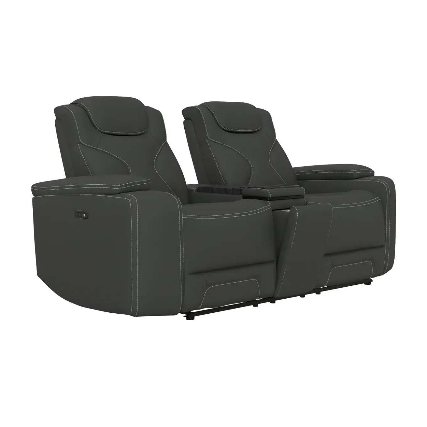 Jet Zero G Power Loveseat with Power Headrest & Power Cooler