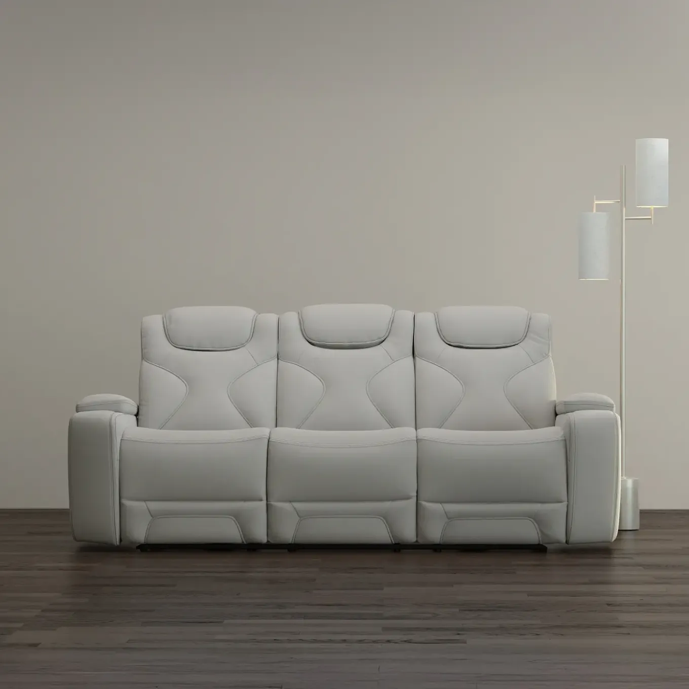 Jet Zero G Power Sofa with Power Headrest & Dropdown Table