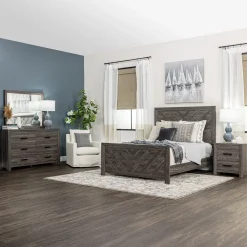 Kelcey Master Bedroom Gray