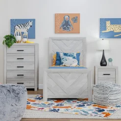 Kelcey Youth Bedroom-White
