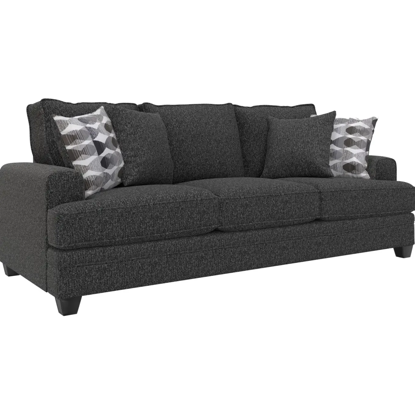 Kingston Charcoal Sofa & Loveseat