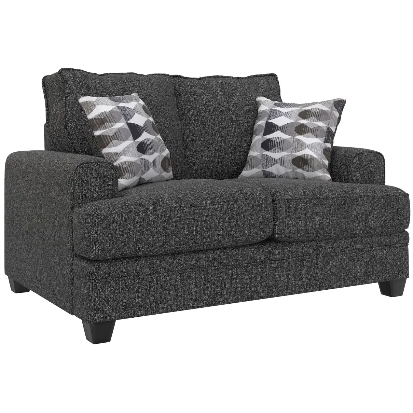 Kingston Charcoal Sofa & Loveseat