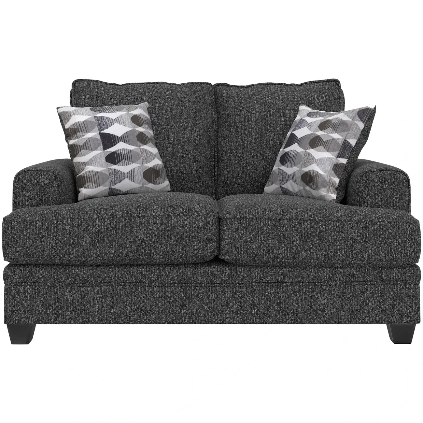 Kingston Charcoal Sofa & Loveseat