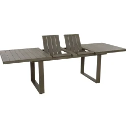 Lahaina 5pc Outdoor Set: Extension Dining Table & 4 Side Chairs
