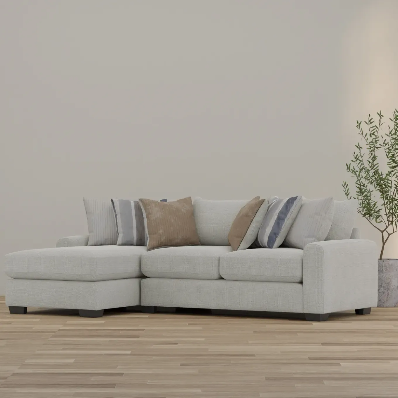 Landon 2pc Left Chaise Sectional