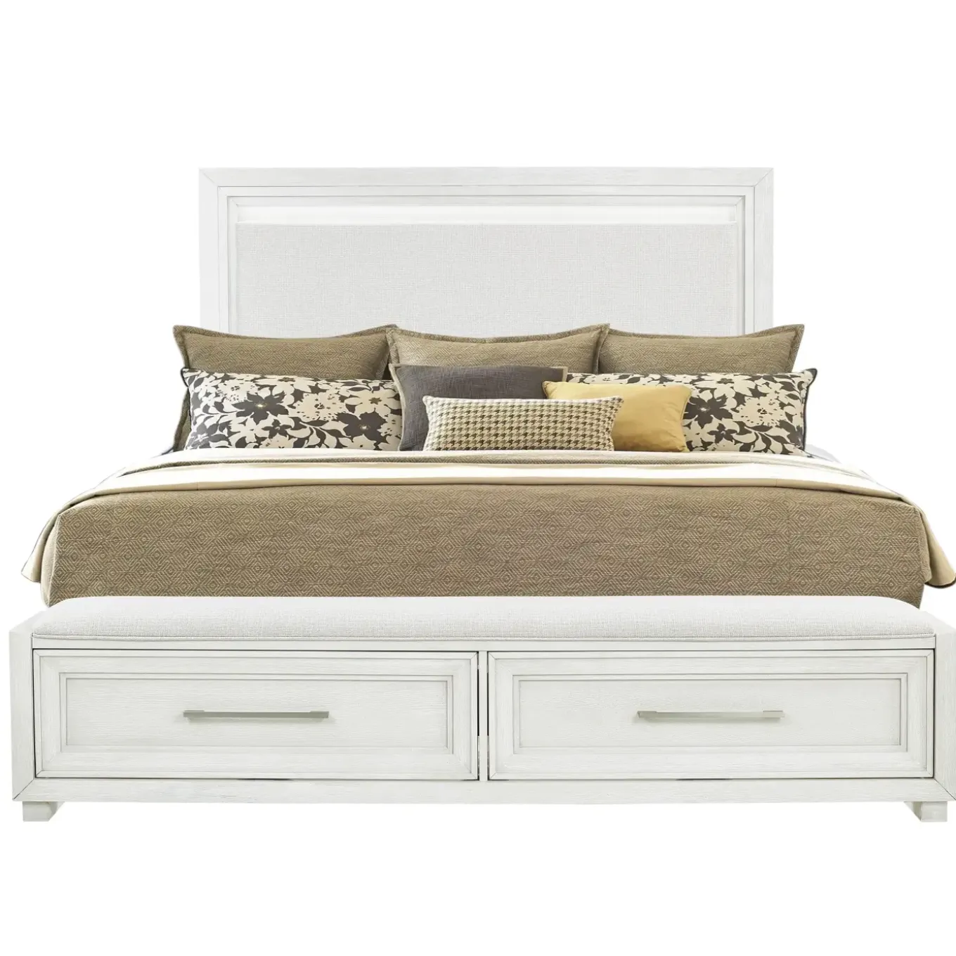 Laurel California King Bench Storage Bed