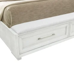 Laurel King Bench Storage Bed