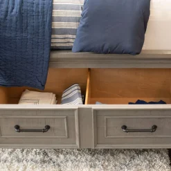Legion California King Bed, Dresser, Mirror, Nightstand
