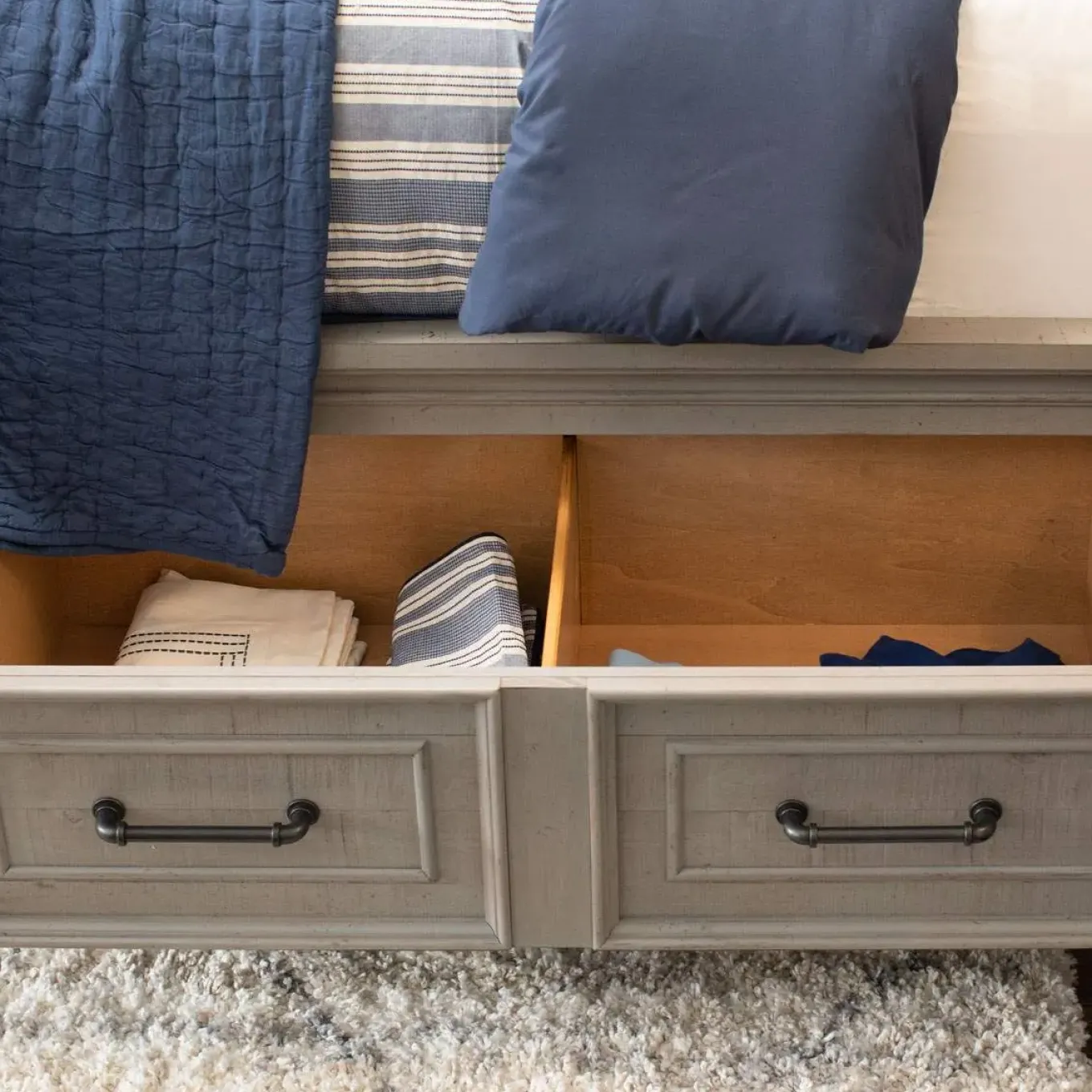 Legion Eastern King Storage Bed
