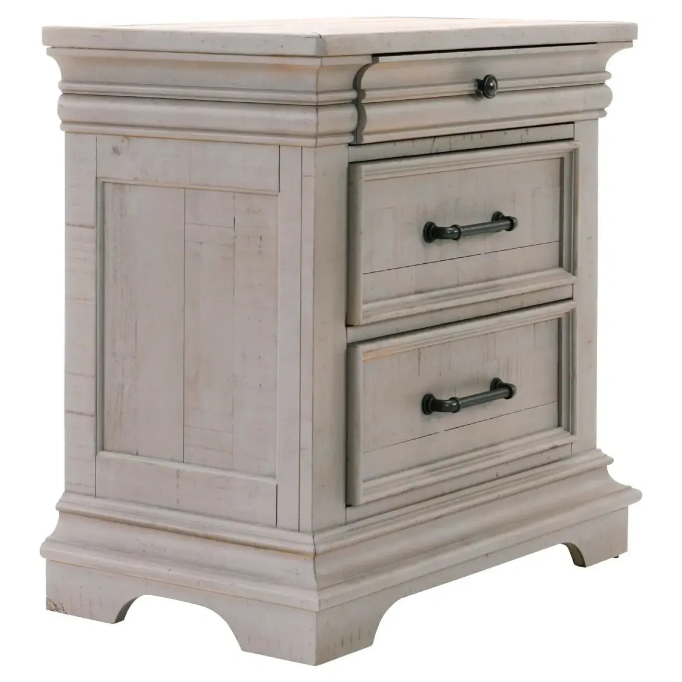 Legion Eastern King Storage Bed, Dresser, Mirror, Nightstand