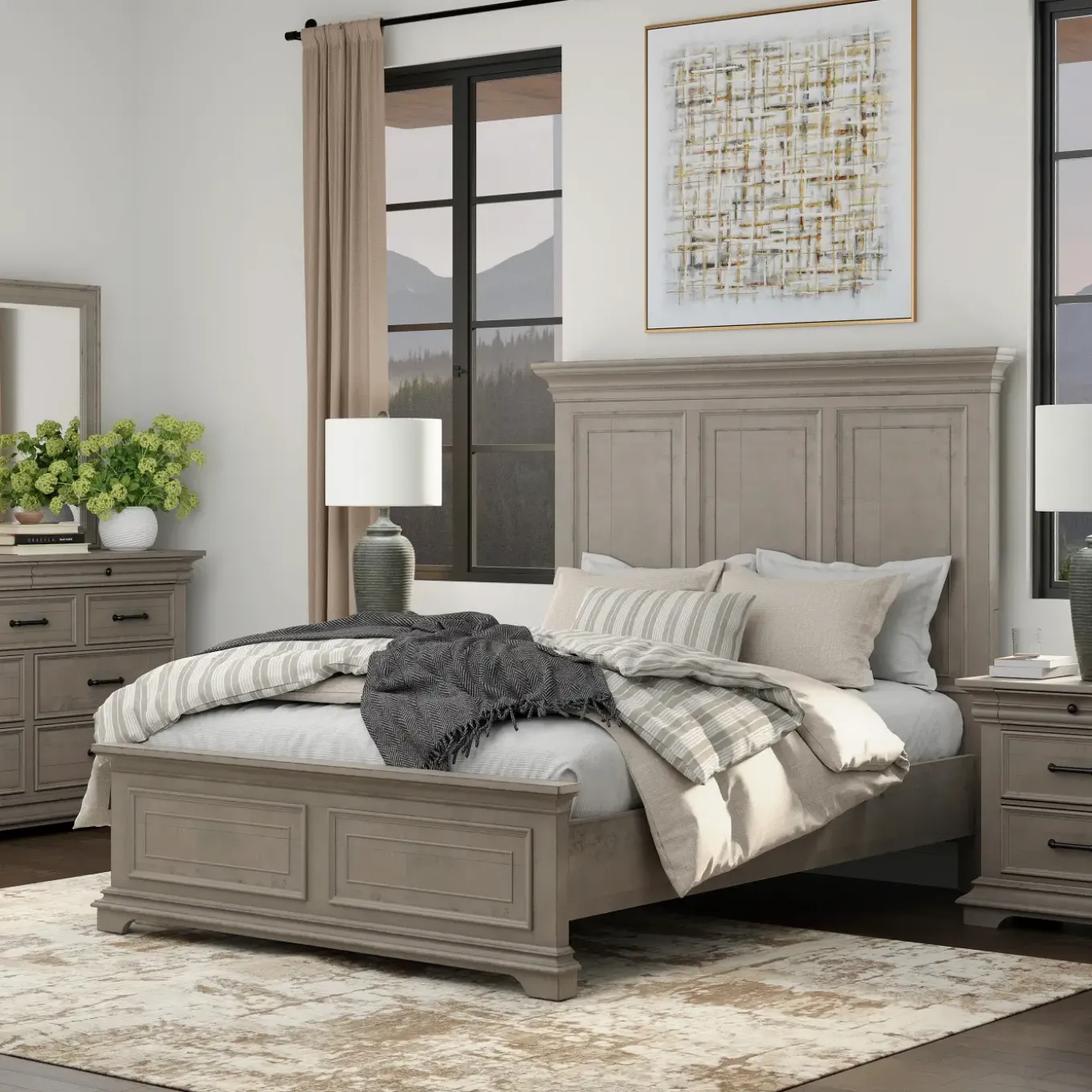 Legion Gray Bed